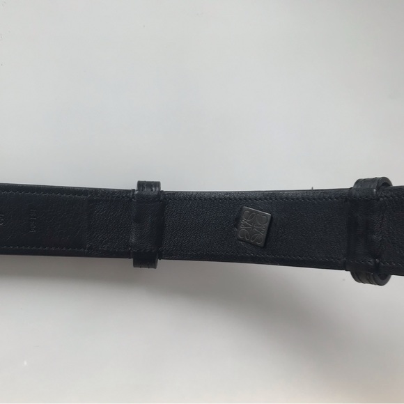 LOEWE NWOT - Black leather belt - Size 100cm /us40 - Picture 3 of 8